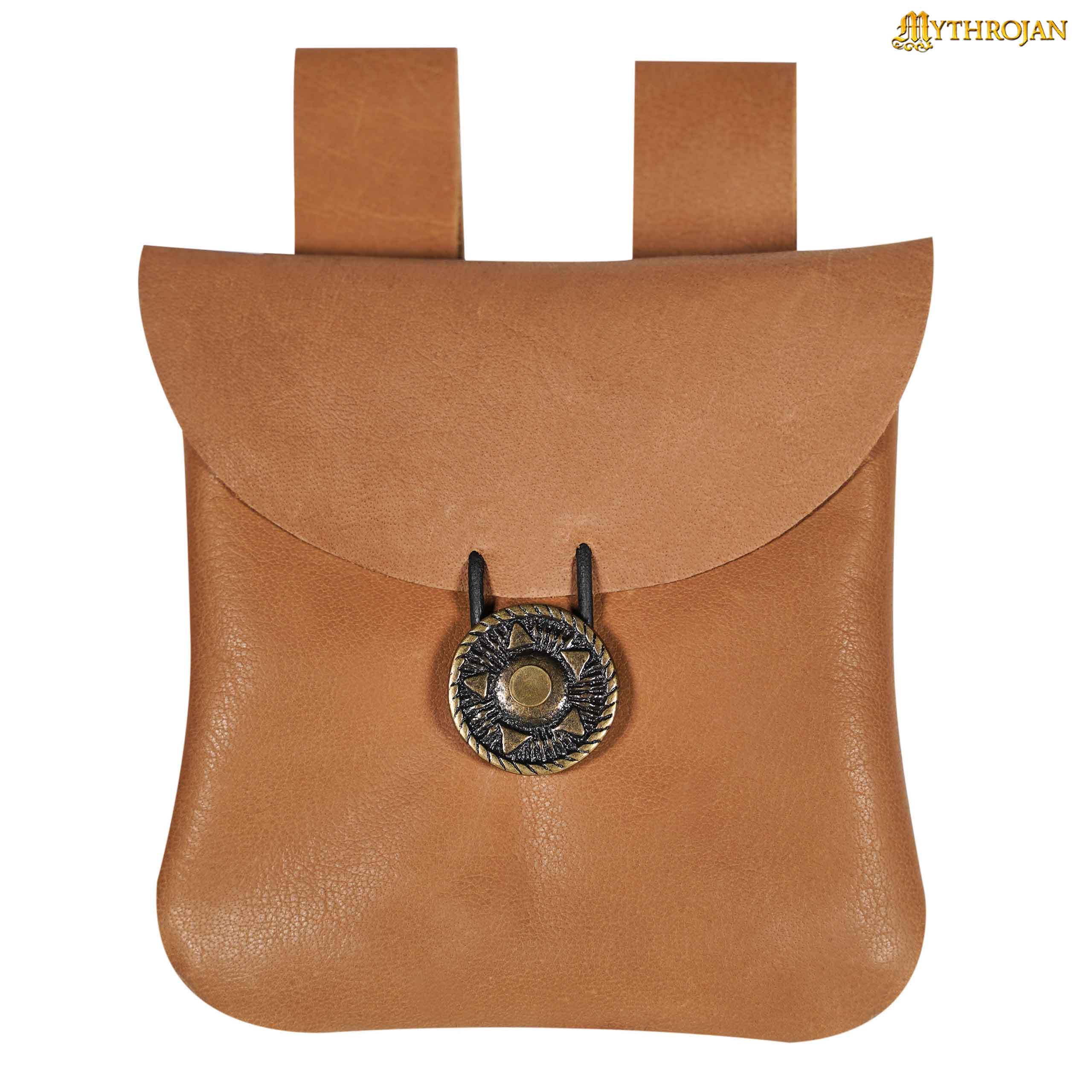 Mythrojan Leather Belt Bag,