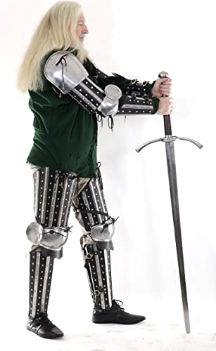 Mythrojan C55 XIV Century Medieval Reenactment, SCA IMCF & HMB Splint Armour/Armor Dueling Elbow Cops