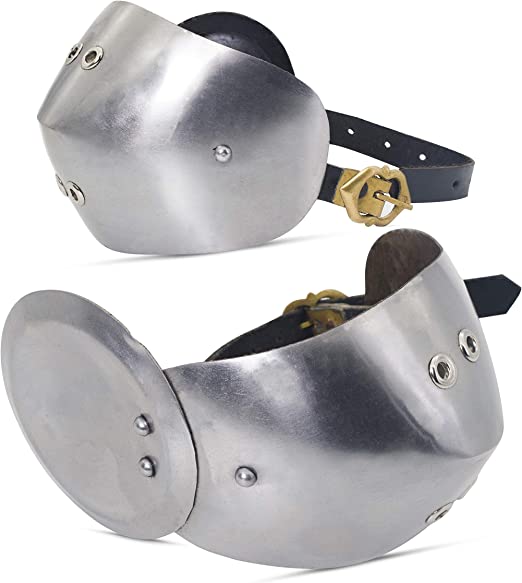Mythrojan C55 XIV Century Medieval Reenactment, SCA IMCF & HMB Splint Armour/Armor Dueling Elbow Cops