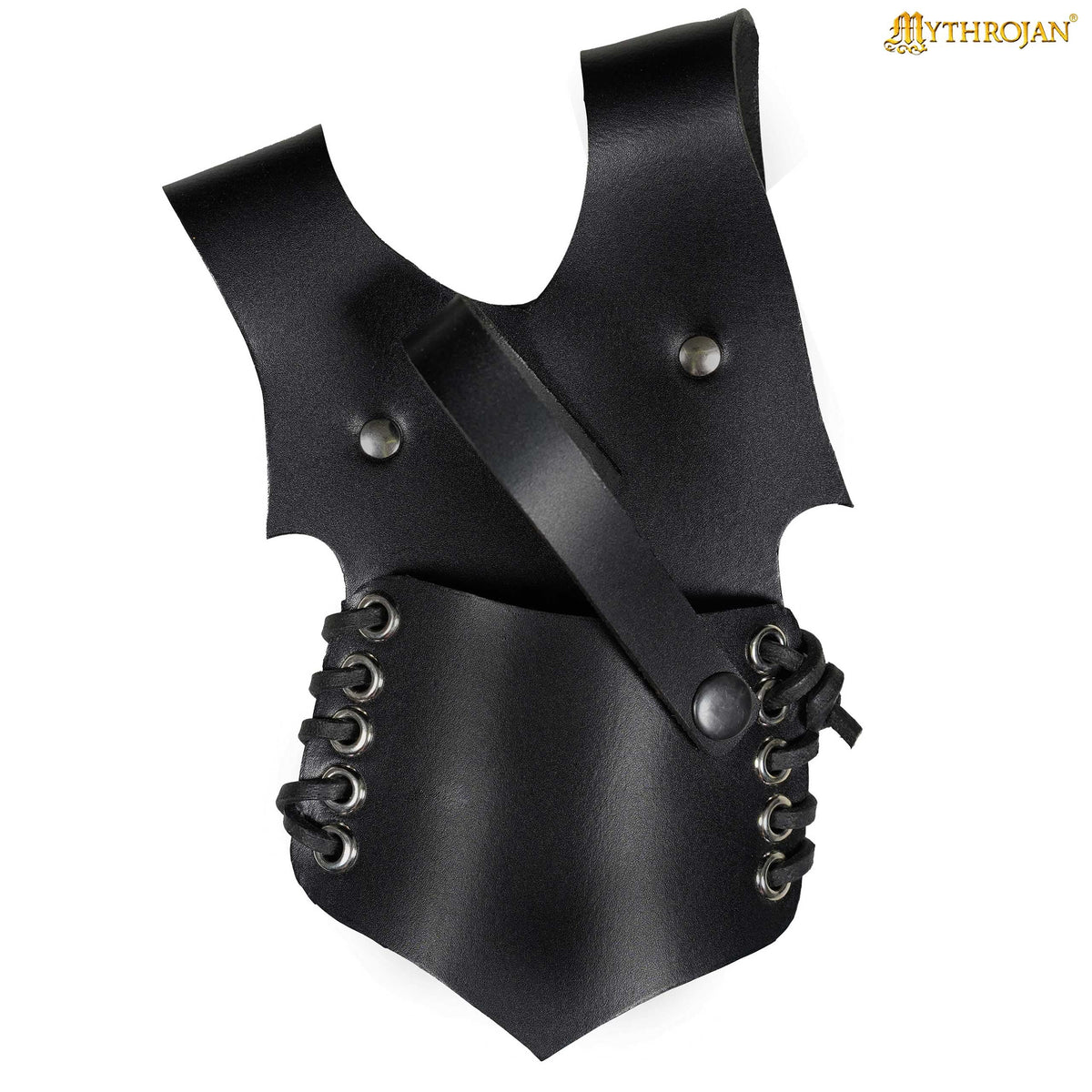 Mythrojan “Ranger” Frog, Ideal for Warrior Knight Ranger SCA LARP, Full Grain Leather