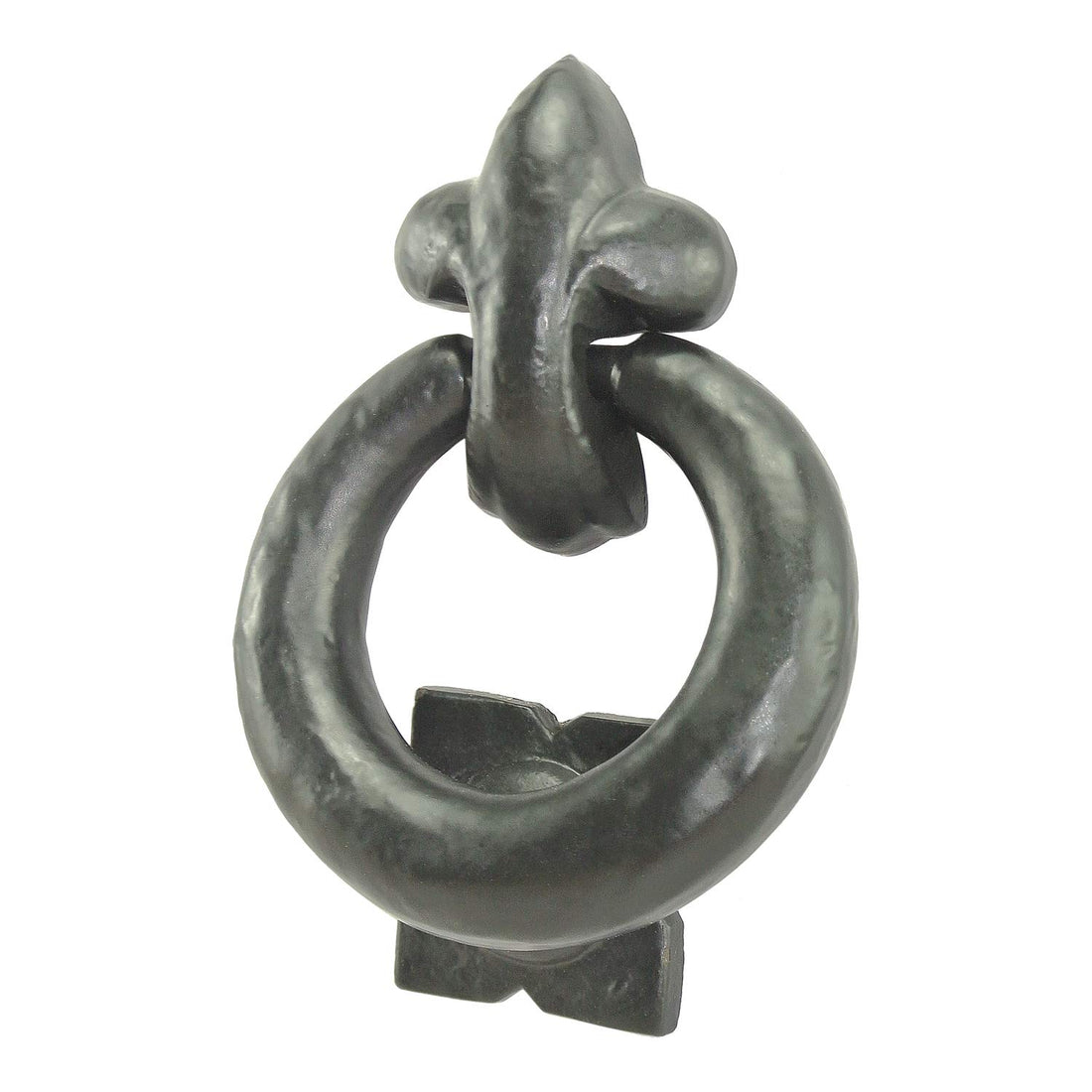 Mythrojan Cast Iron Ring Front Door Knocker Artisan Made Antique Knocker