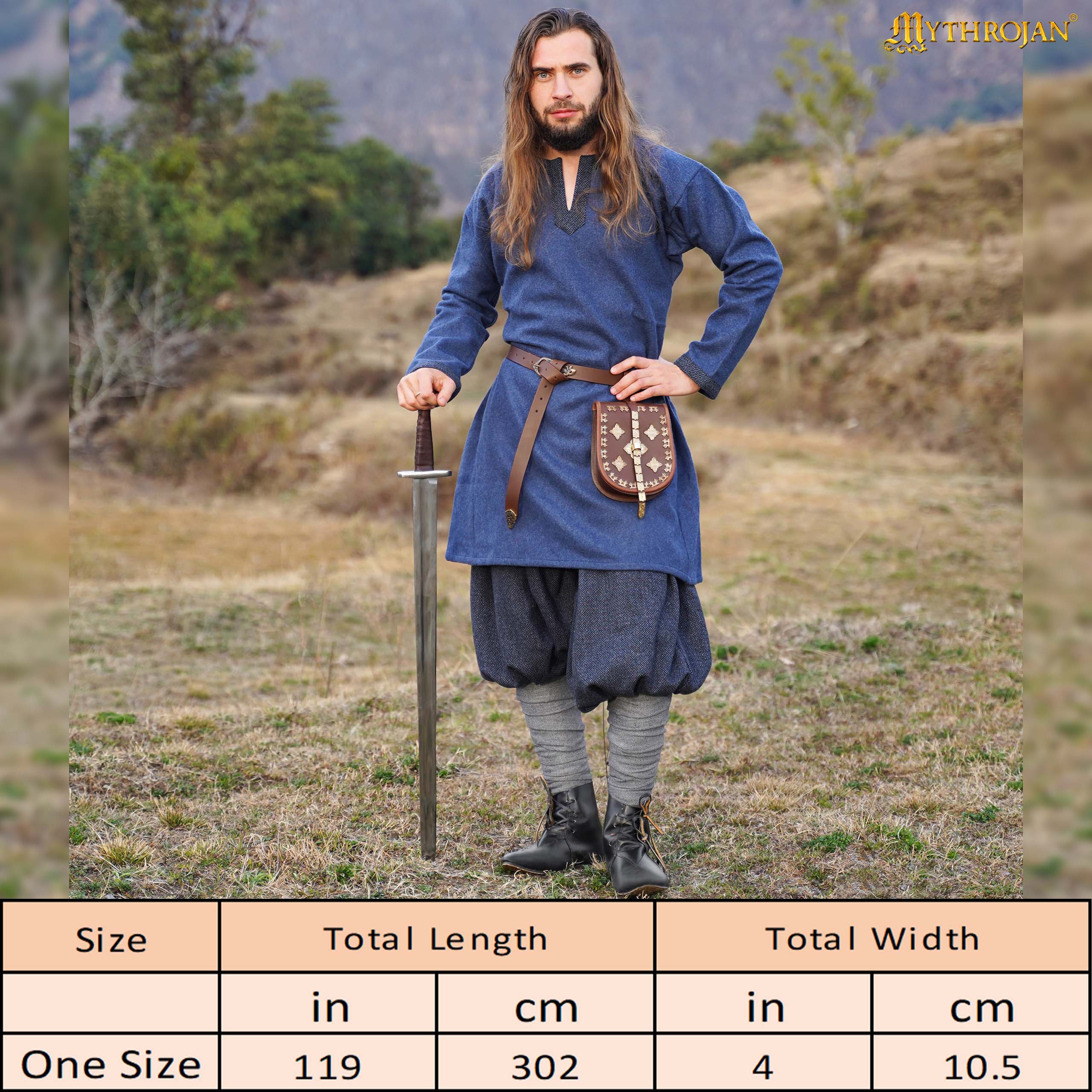 Raven Viking Woolen Leg Wraps: Practicality and Protection with Historical Detail