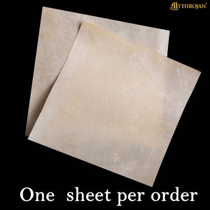 Mythrojan Medieval Renaissance Genuine Natural Parchment Writing Paper