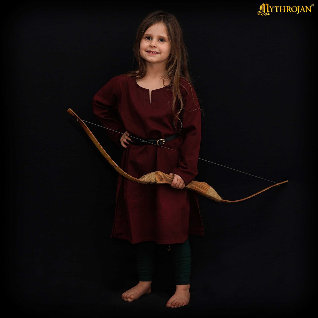 Mythrojan Medieval KID TUNIC Viking outfit for children Medieval Events LARP SCA, SIZE: Kids