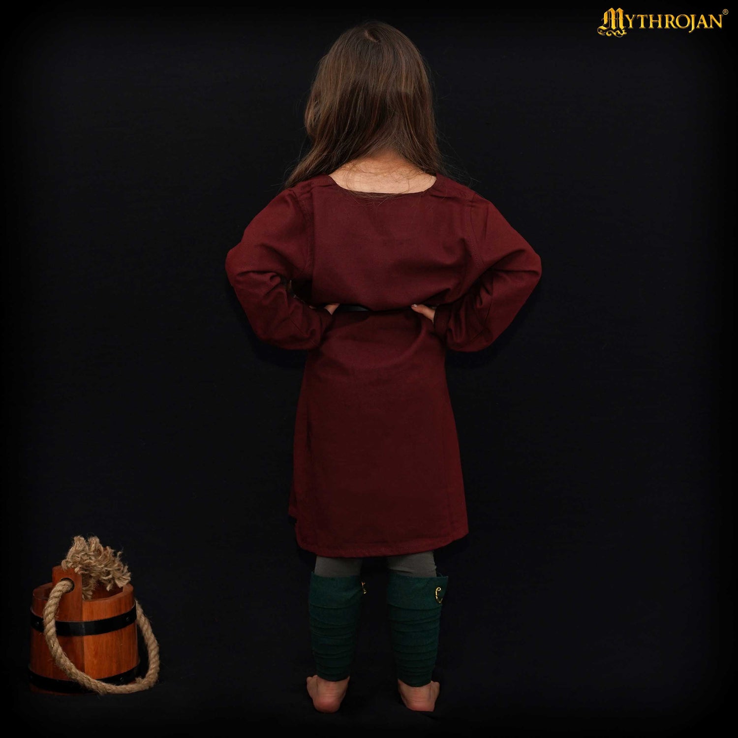 Mythrojan Medieval KID TUNIC Viking outfit for children Medieval Events LARP SCA, SIZE: Kids