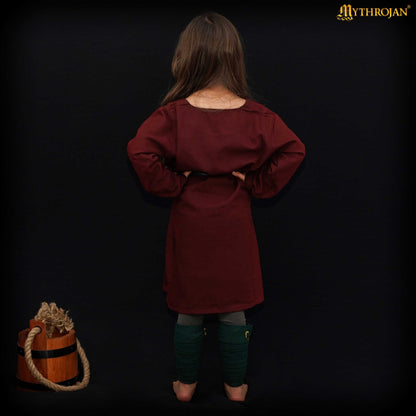 Mythrojan Medieval KID TUNIC Viking outfit for children Medieval Events LARP SCA, SIZE: Kids