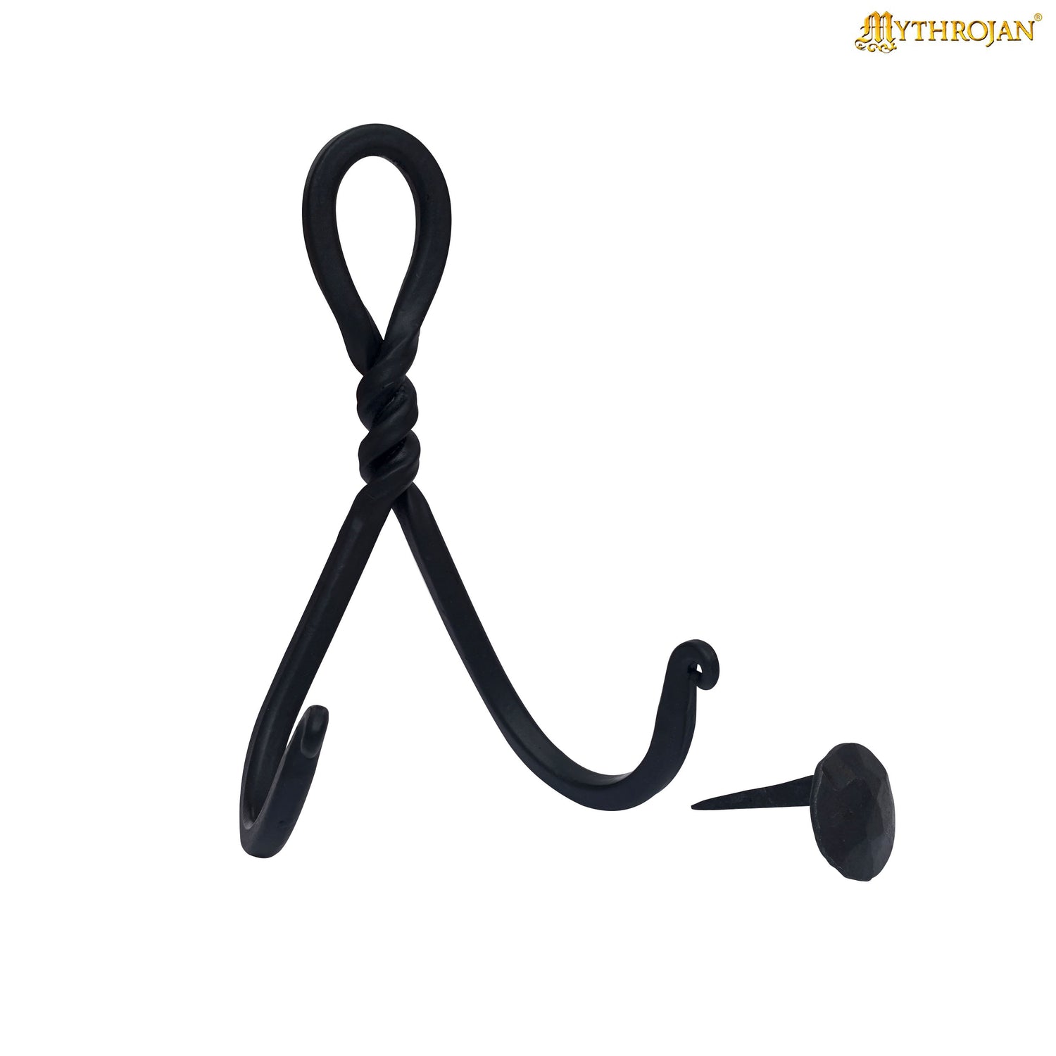 Mythrojan Metal Single Sword Vertical Wall Mount Universal Sword Holder Wall Display