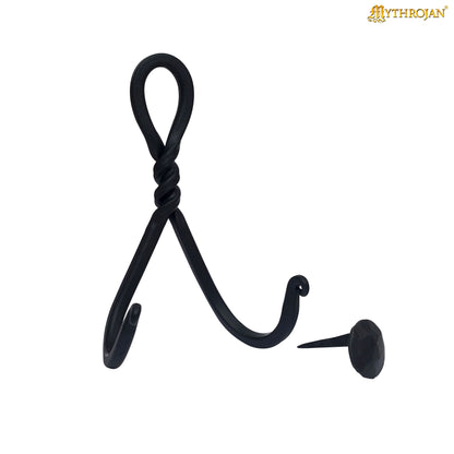 Mythrojan Metal Single Sword Vertical Wall Mount Universal Sword Holder Wall Display