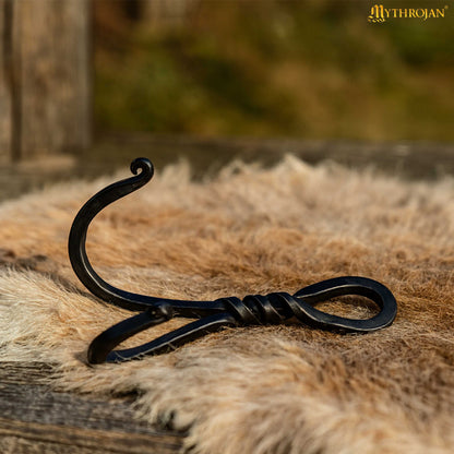 Mythrojan Metal Single Sword Vertical Wall Mount Universal Sword Holder Wall Display