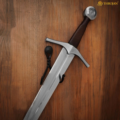 Mythrojan Metal Single Sword Vertical Wall Mount Universal Sword Holder Wall Display
