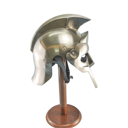 Mythrojan Gladiator Armor Steel Helmet (Without Liner) 20g - Polished Finish