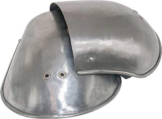 Mythrojan XIV Century Medieval Reenactment, SCA IMCF &amp; HMB Splint Armour/Armor Dueling Pauldron Multicoloured