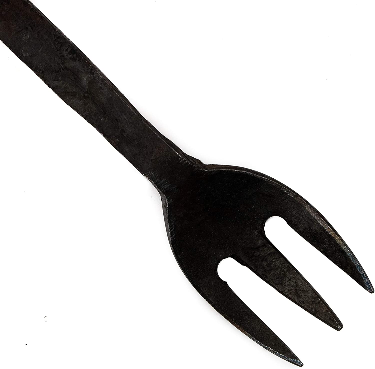 Mythrojan Hand Forged Medieval Spork Viking Medieval Camping Cutlery, 9.7”